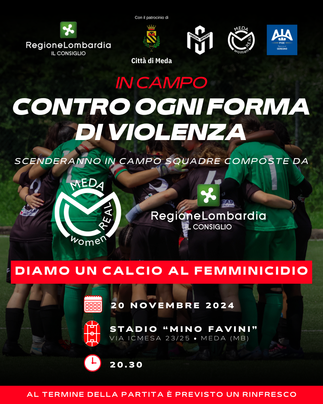 Diamo un calcio al femminicidio