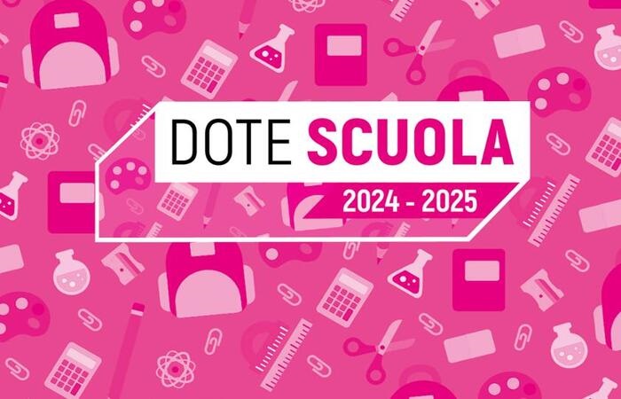 Immagine che raffigura Dote Scuola 2024/2025