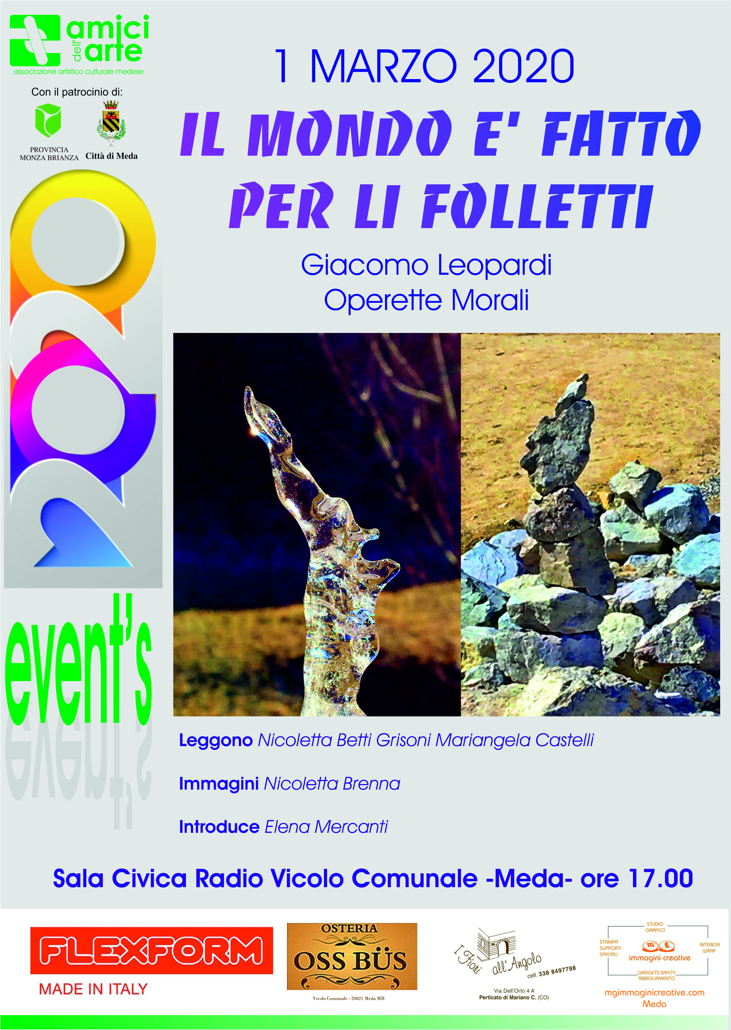 Immagine che raffigura IL MONDO E' FATTO PER LI FOLLETTI - EVENTO RINVIATO