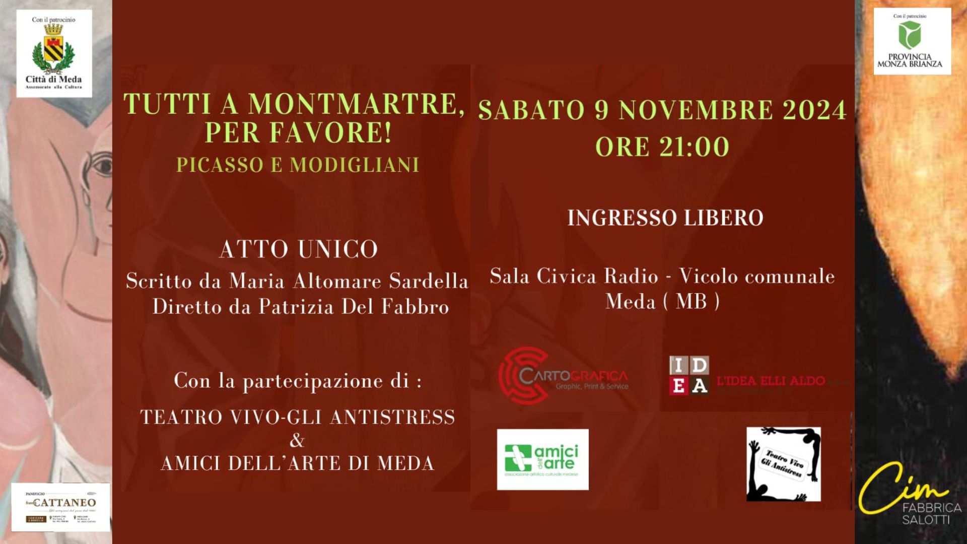 Evento a cura dell'Associazione Amici dell' Arte di Meda