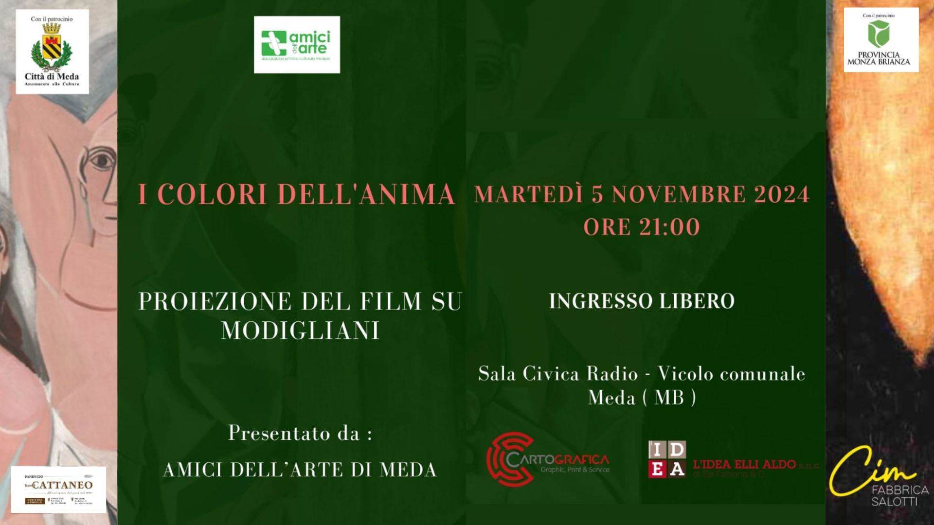 Evento a cura dell'Associazione Amici dell' Arte di Meda