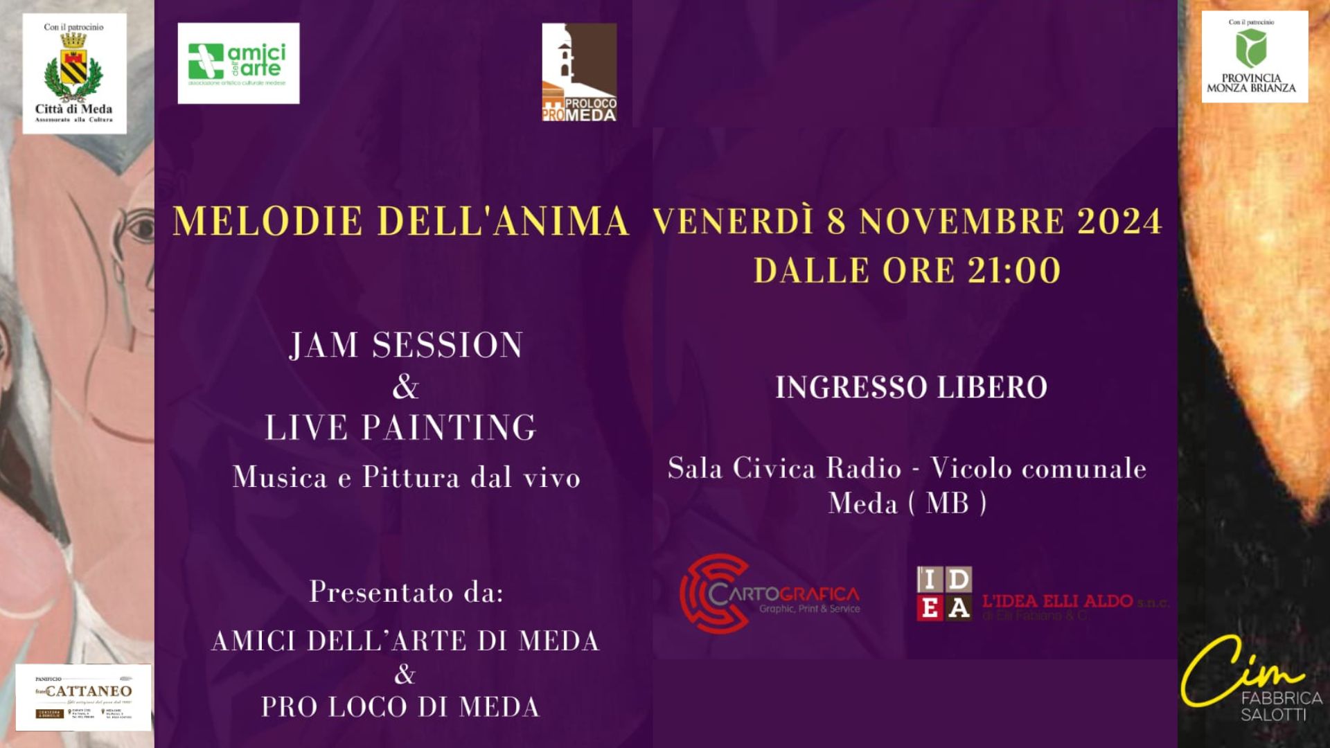 Evento a cura dell'Associazione Amici dell' Arte di Meda