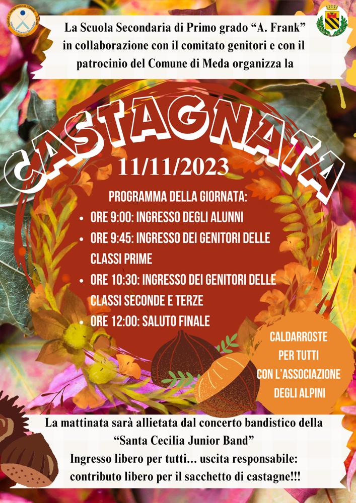 
Sabato 11 novembre le classi PRIME concluderanno il Progetto Accoglienza con la tradizionale “Castagnata”