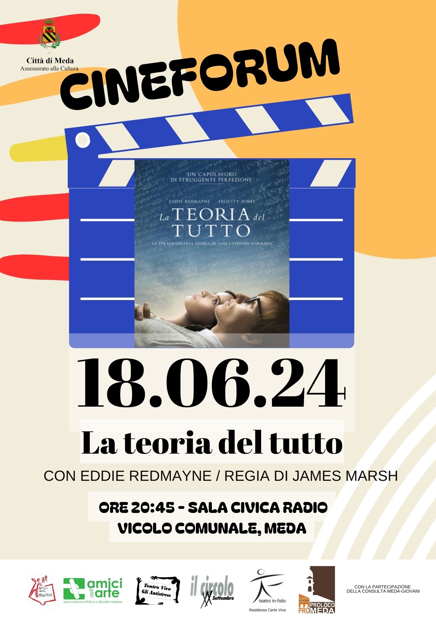 Immagine che raffigura CINEFORUM: La teoria del tutto