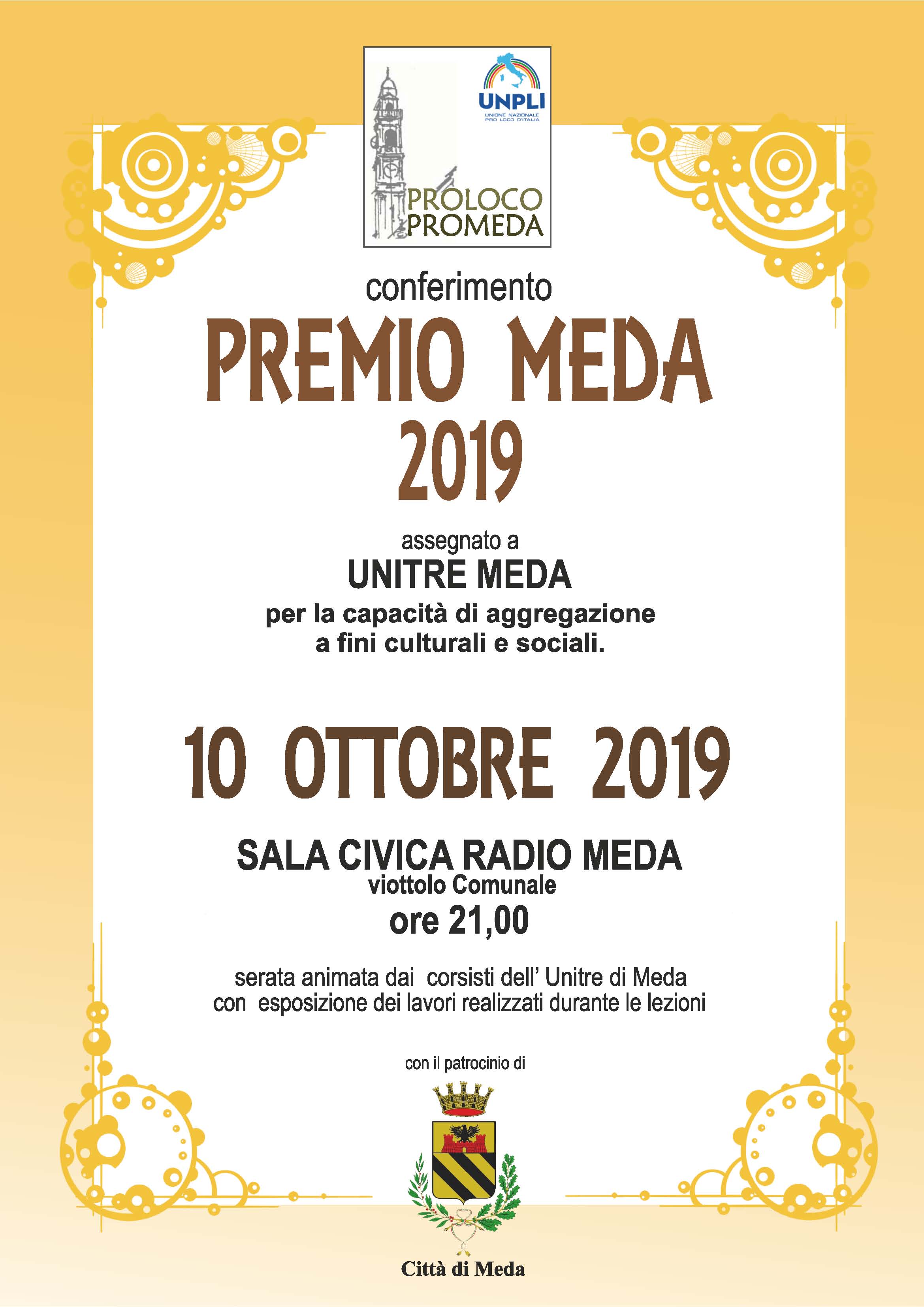 Immagine che raffigura Premio Meda 2019