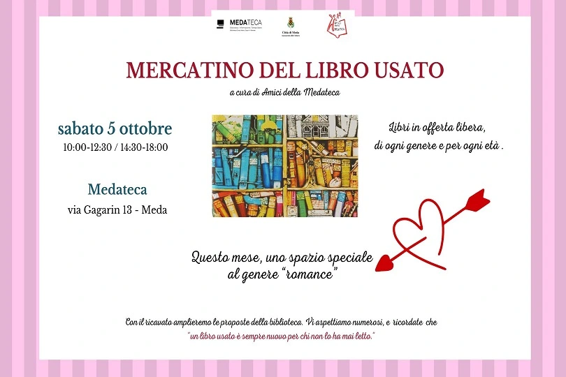 Tradizionale mercatino del libro usato