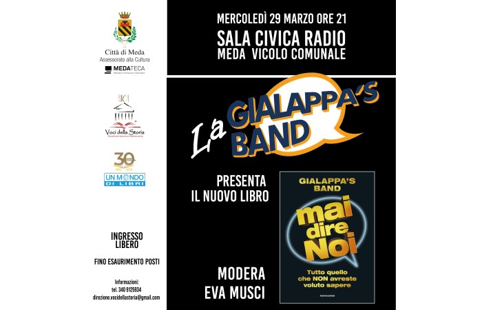 La Gialappa's Band presenta il suo ultimo libro