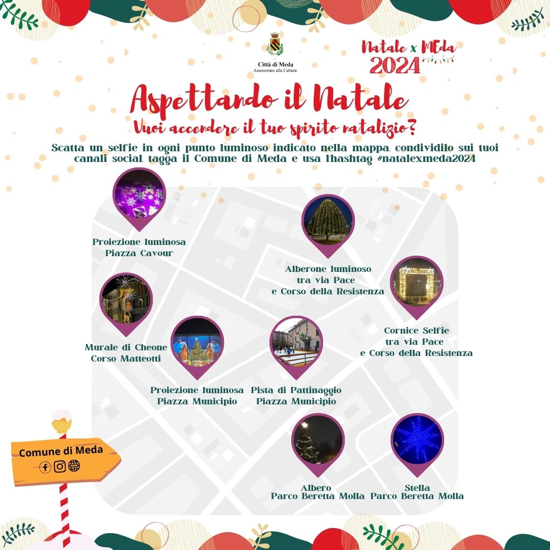 Eventi organizzati a Meda per Natale