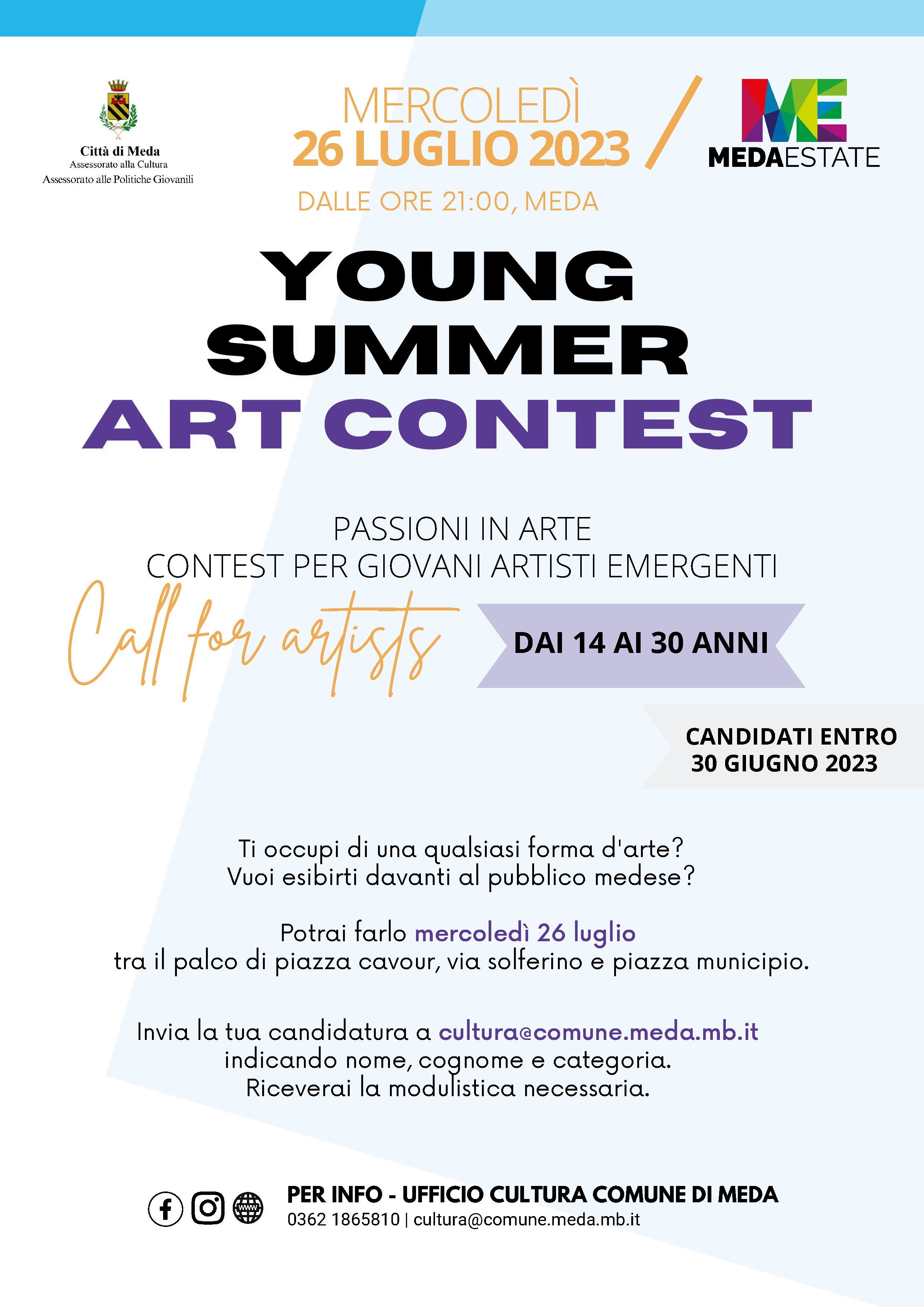 Immagine che raffigura Young Summer Art Contest